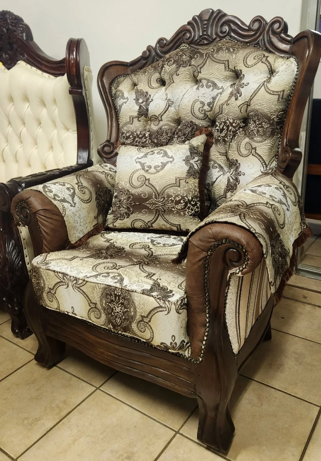 Brown Royal Armchair