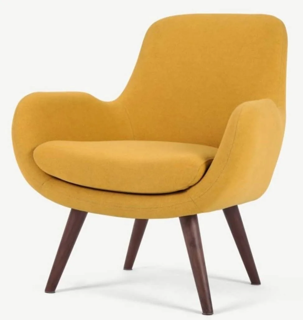 Modern Yellow Lounge Chair