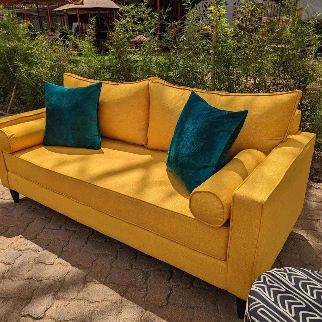 Outdoor Sofa with Pillows